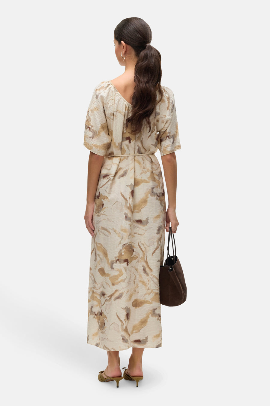 Kleedje met korte mouwen - Beige - VERO MODA®