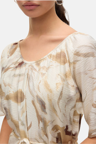 Kleedje met korte mouwen - Beige - VERO MODA®