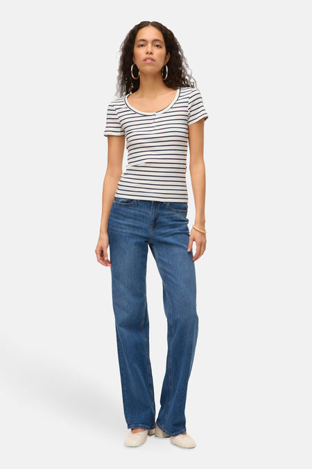 T-shirt met korte mouwen - wit