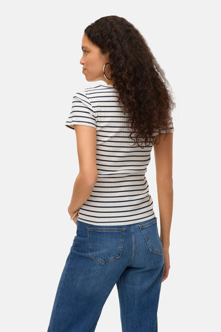 T-shirt met korte mouwen - wit
