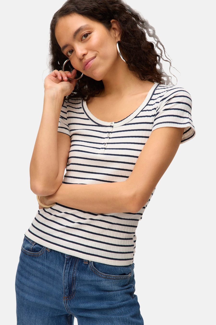 T-shirt met korte mouwen - wit - VERO MODA®