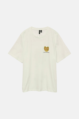 T-shirt met korte mouwen - wit