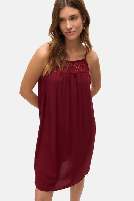 Kleedjes zonder mouwen Rood - VERO MODA®