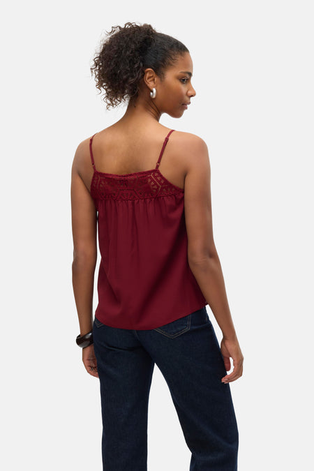 Blouse (zonder mouwen) Rood - VERO MODA®