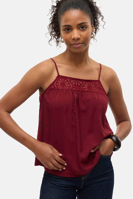 Blouse (zonder mouwen) Rood - VERO MODA®