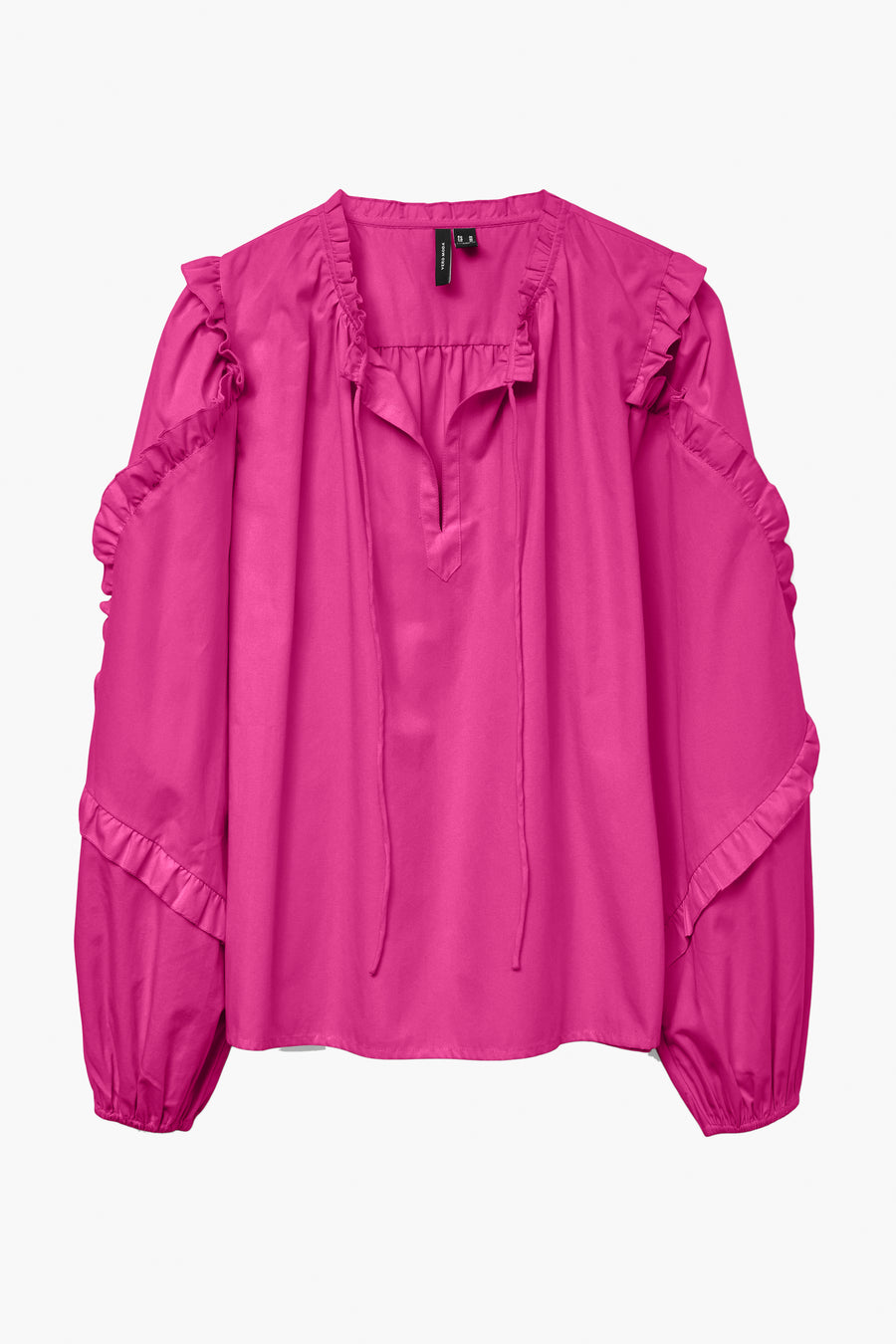 Blouse met lange mouwen - roze