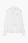 Blouse met lange mouwen - ecru