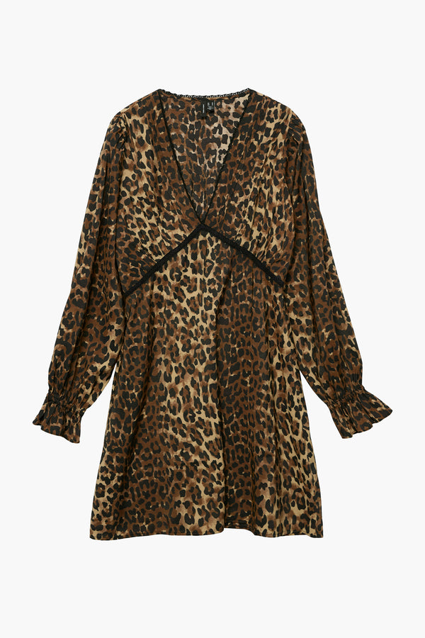 Kleedjes (lange mouwen) Bruin - VERO MODA®