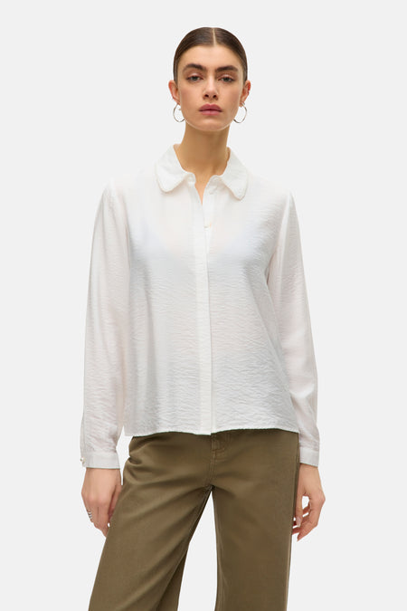 Hemd (lange mouwen) Wit - VERO MODA®