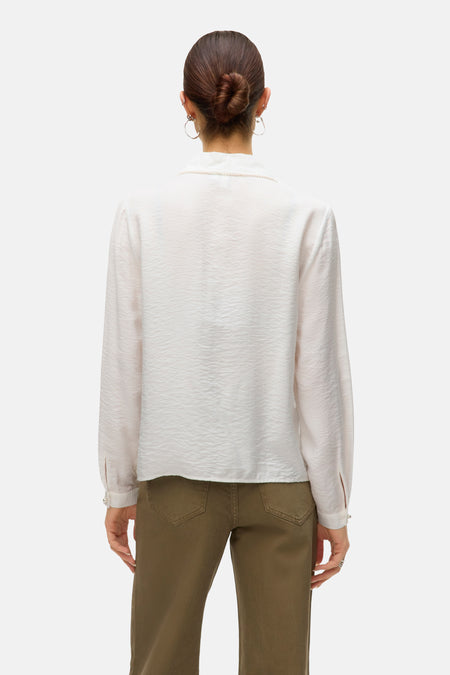 Hemd (lange mouwen) Wit - VERO MODA®
