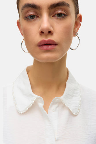 Hemd met lange mouwen - wit - VERO MODA®