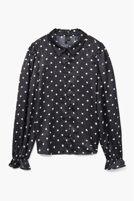 Hemd (lange mouwen) Zwart - VERO MODA®