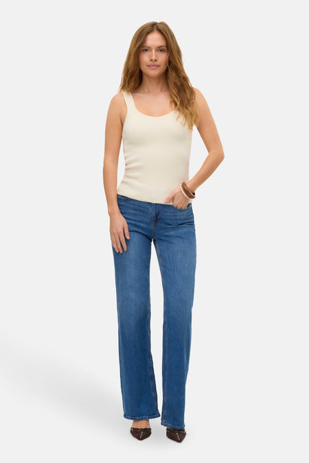Top (zonder mouwen) Ecru - VERO MODA®