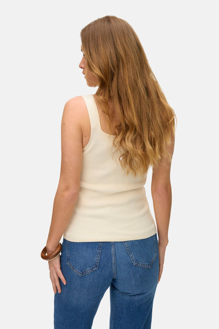 Top (zonder mouwen) Ecru - VERO MODA®