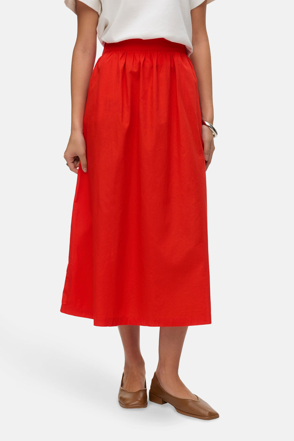 Rok (lang) Rood - VERO MODA®