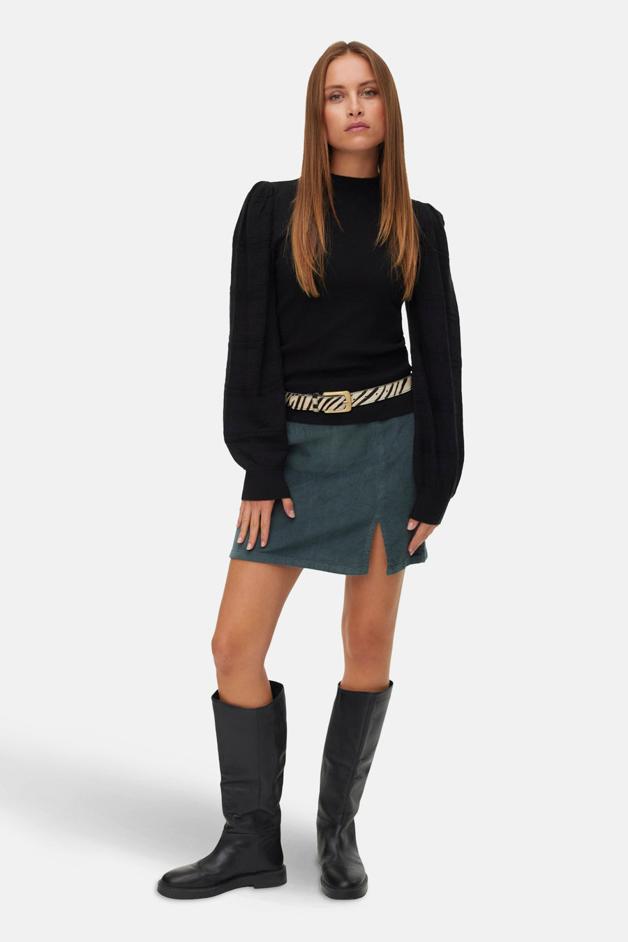 Pull à col rond - noir - VERO MODA®