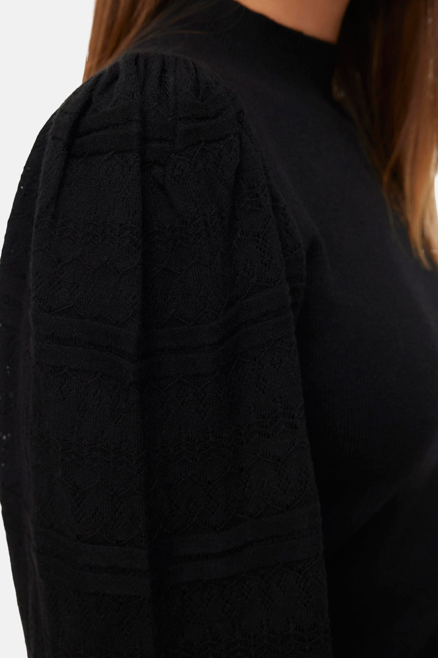 Pull à col rond - noir - VERO MODA®