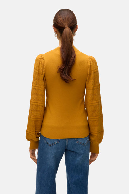 VMNEWLIMONE LS HIGHNECK PULLOVER BOO