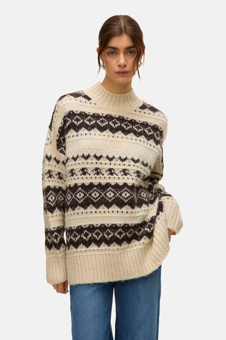 VMAMPLE LS HIGH NECK PULLOVER BOO