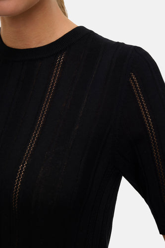 Pull à col rond - noir - VERO MODA®