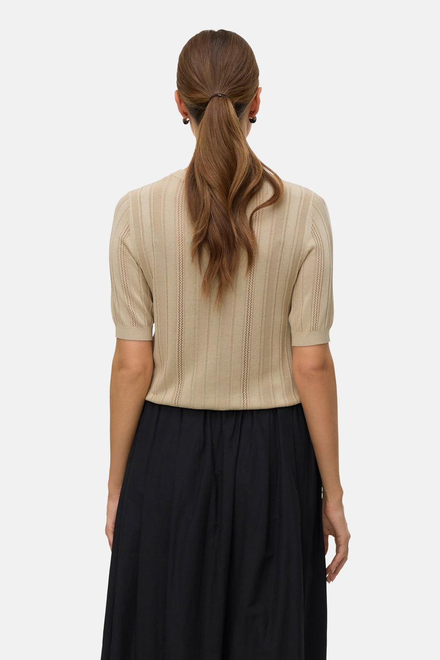 Pull met ronde hals - groen - VERO MODA®