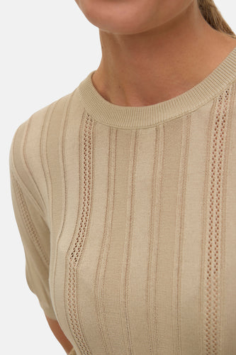 Pull met ronde hals - groen - VERO MODA®