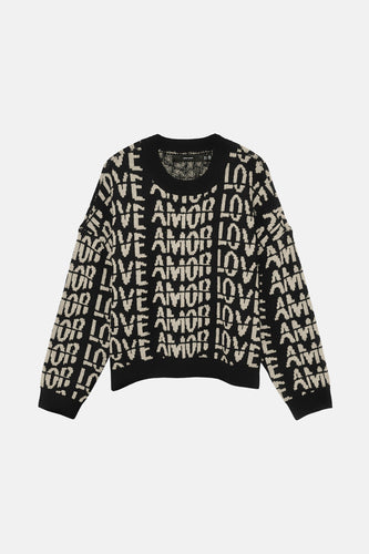 VMLOVE LS O-NECK PULLOVER BOO