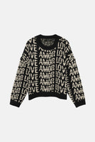 Trui met ronde hals Zwart - VERO MODA®