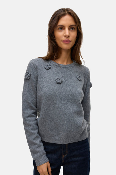 VMROSE LS O-NECK PULLOVER BOO