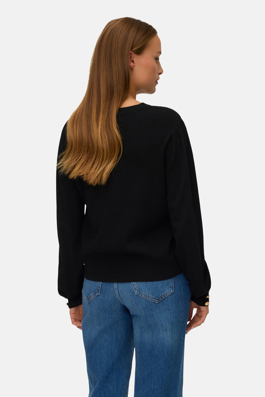 Pull à col rond - noir - VERO MODA®