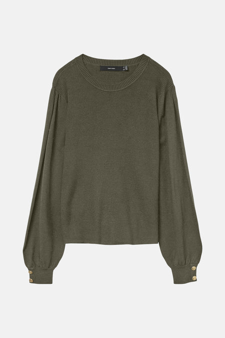 VMHOLLYKARIS LS O-NECK PULLOVER BOO