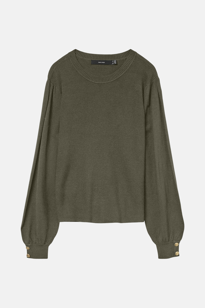 VMHOLLYKARIS LS O-NECK PULLOVER BOO