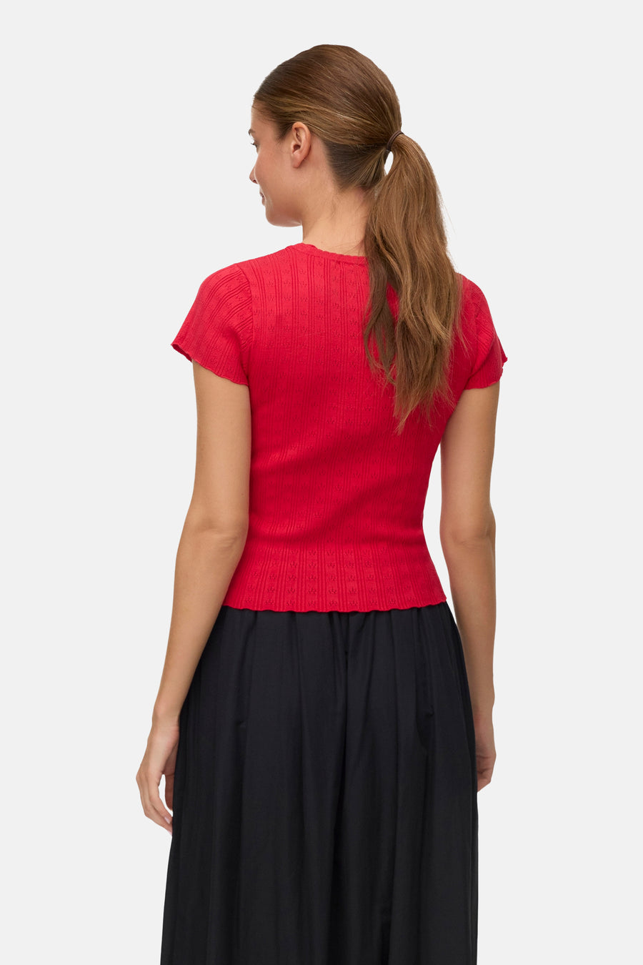 T-shirt met korte mouwen - rood - VERO MODA®