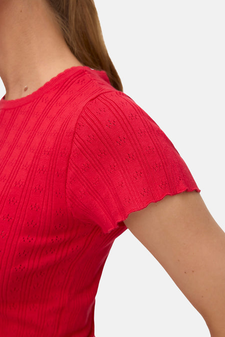 Top (korte mouwen) Rood - VERO MODA®