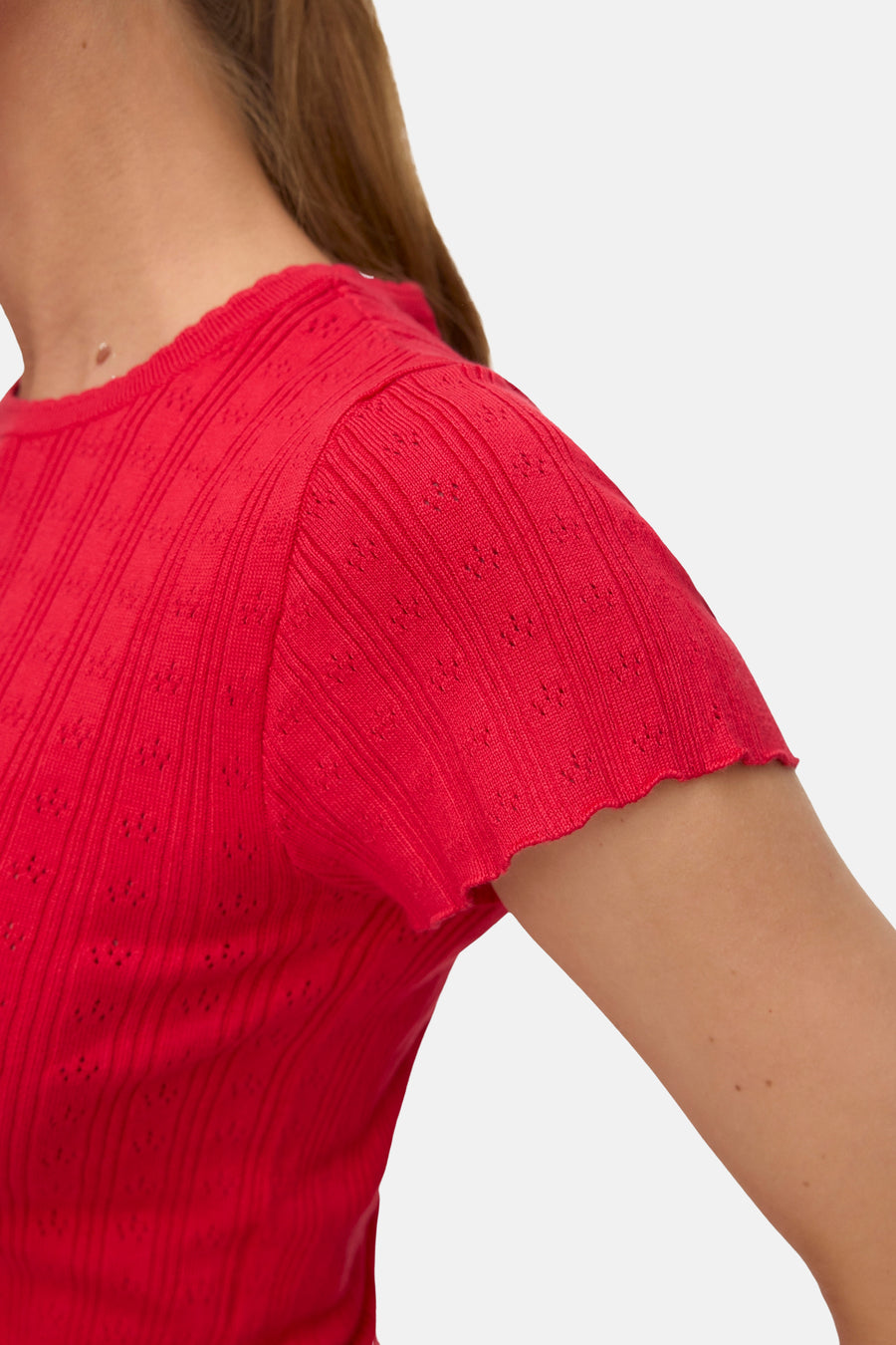 T-shirt met korte mouwen - rood - VERO MODA®