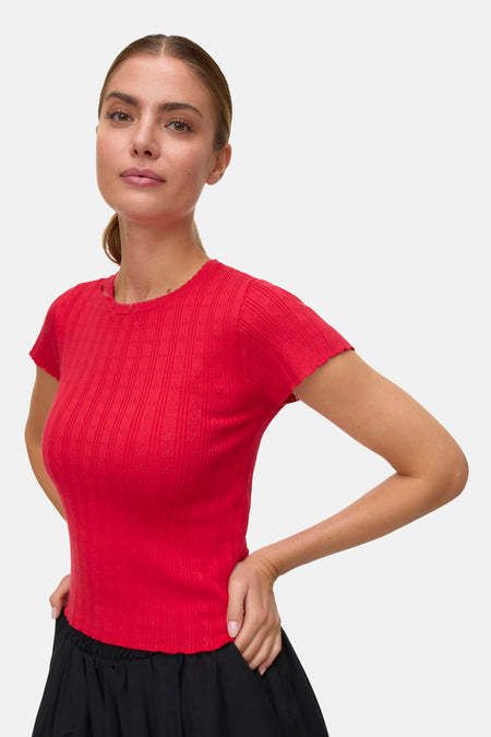 Top (korte mouwen) Rood - VERO MODA®