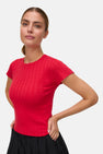 T-shirt met korte mouwen - rood