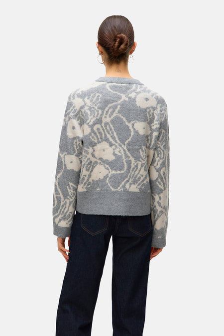 Trui met ronde hals grijs - VERO MODA®