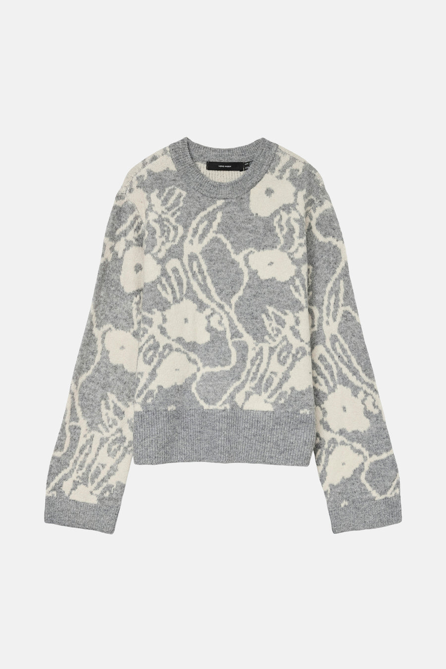 Pull à col rond - gris - VERO MODA®