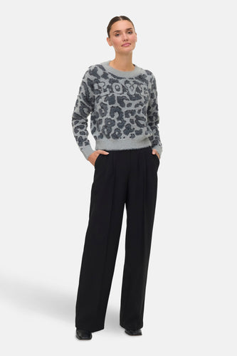 Pull met ronde hals - grijs - VERO MODA®