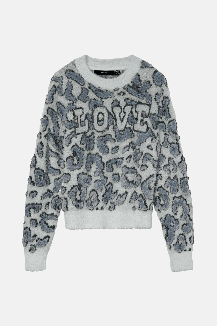 Pull met ronde hals - grijs - VERO MODA®