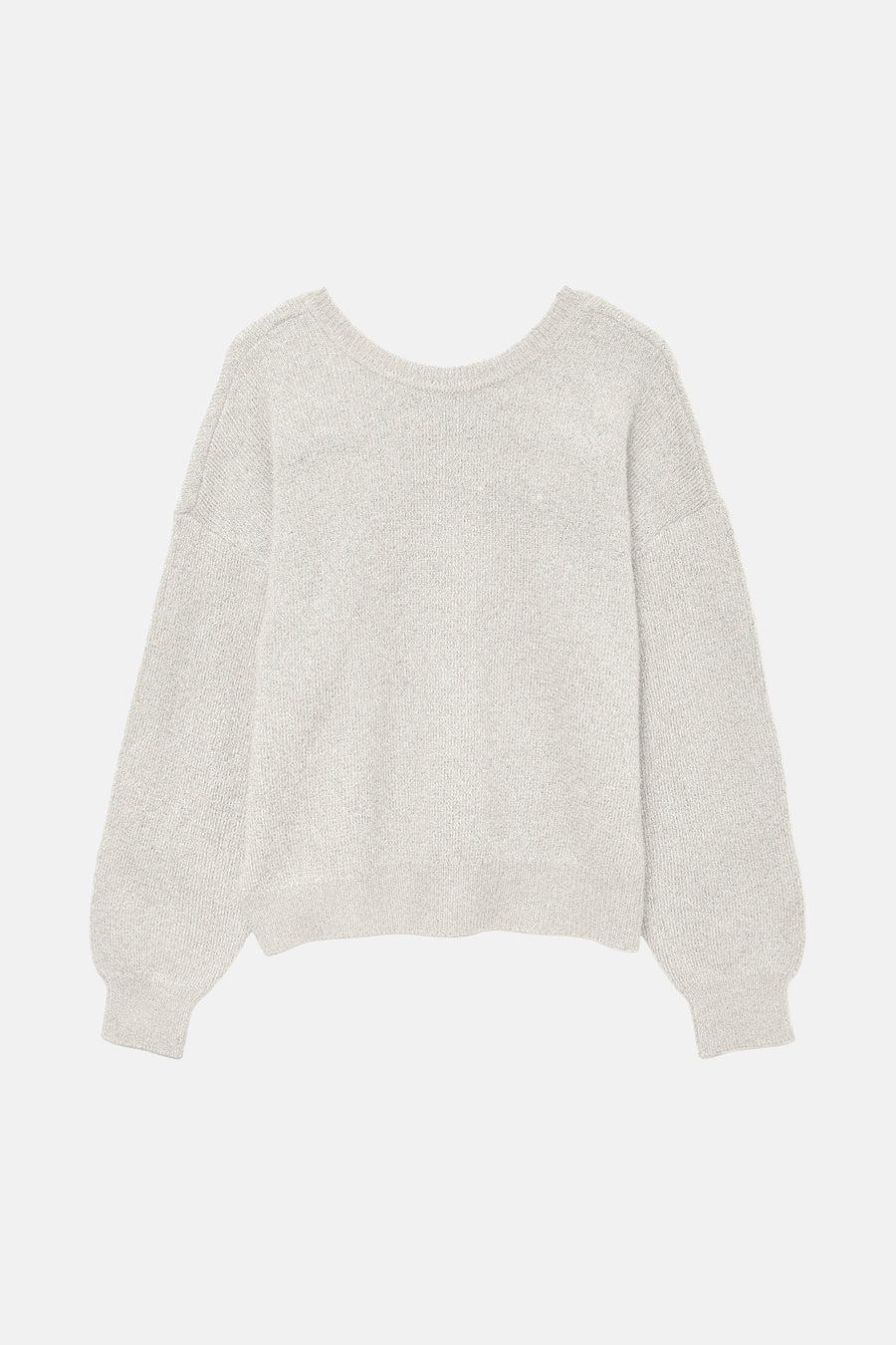 Pull met ronde hals - beige - VERO MODA®