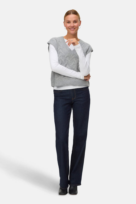 VMPIPER SL V-NECK VEST BOO