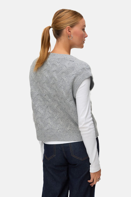 VMPIPER SL V-NECK VEST BOO