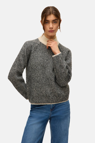 Pull met ronde hals - Zwart - VERO MODA®