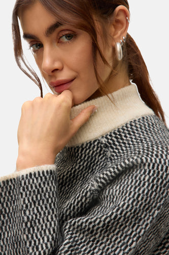 Pull met ronde hals - Zwart - VERO MODA®