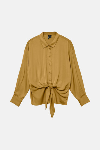Blouse met lange mouwen - Goud - VERO MODA®