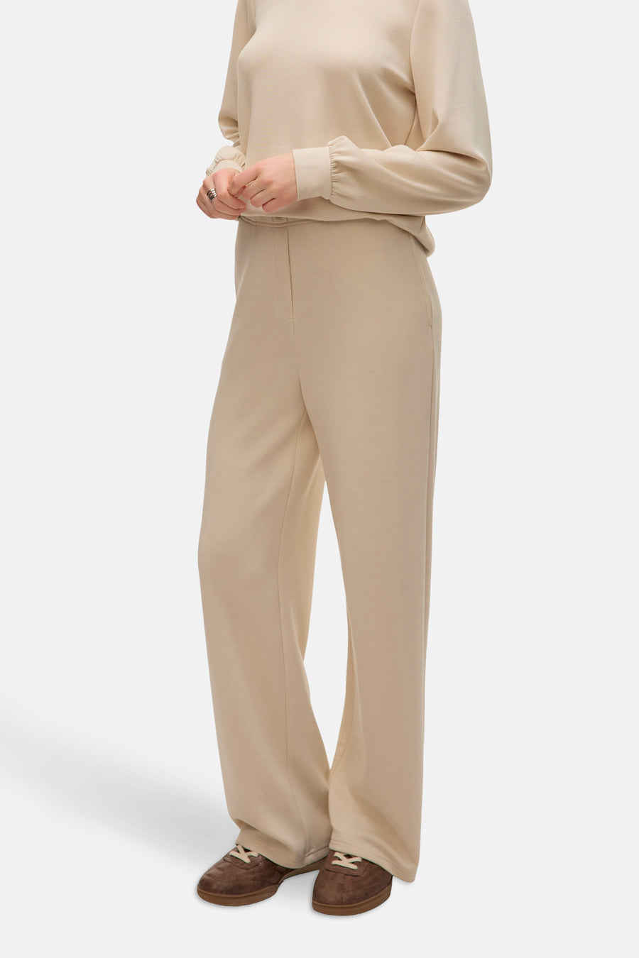 Broek - ecru - VERO MODA®