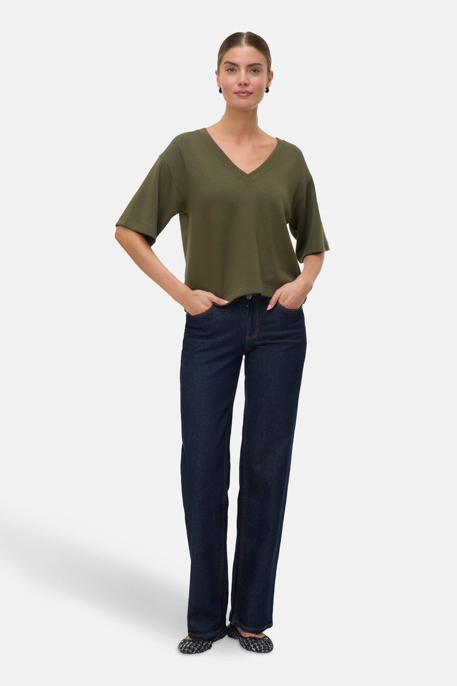 T-shirt met korte mouwen - groen - VERO MODA®