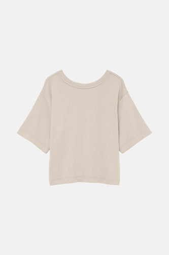 T-shirt met korte mouwen - ecru - VERO MODA®
